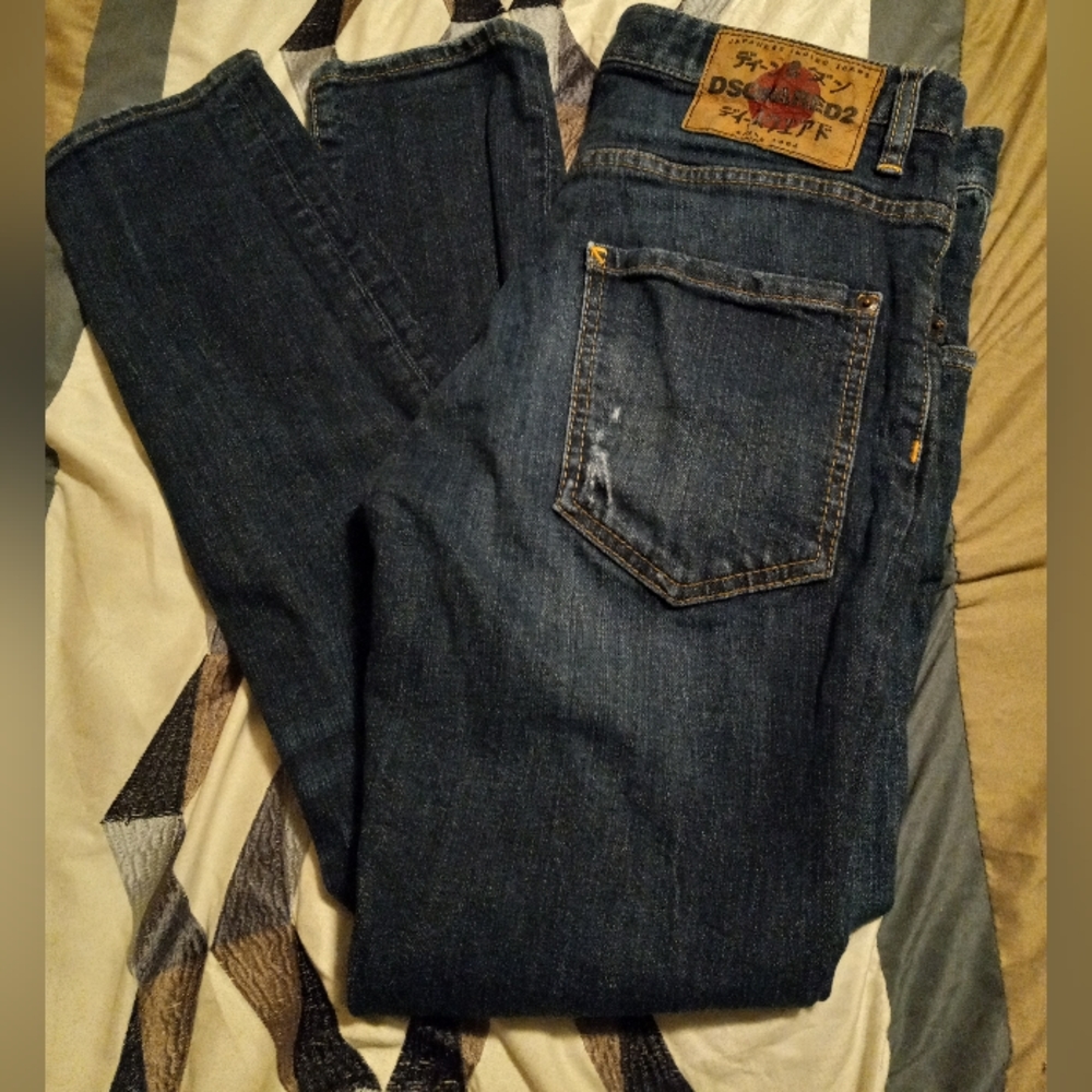 Dsquared2 Japanese Indigo Jeans Size 32